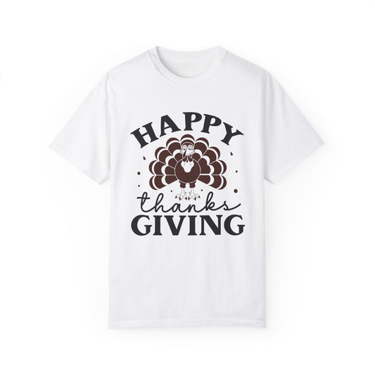 Happy Thanksgiving | Unisex Garment-Dyed T-shirt