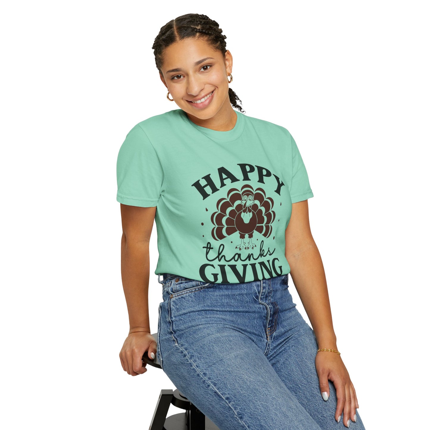 Happy Thanksgiving | Unisex Garment-Dyed T-shirt