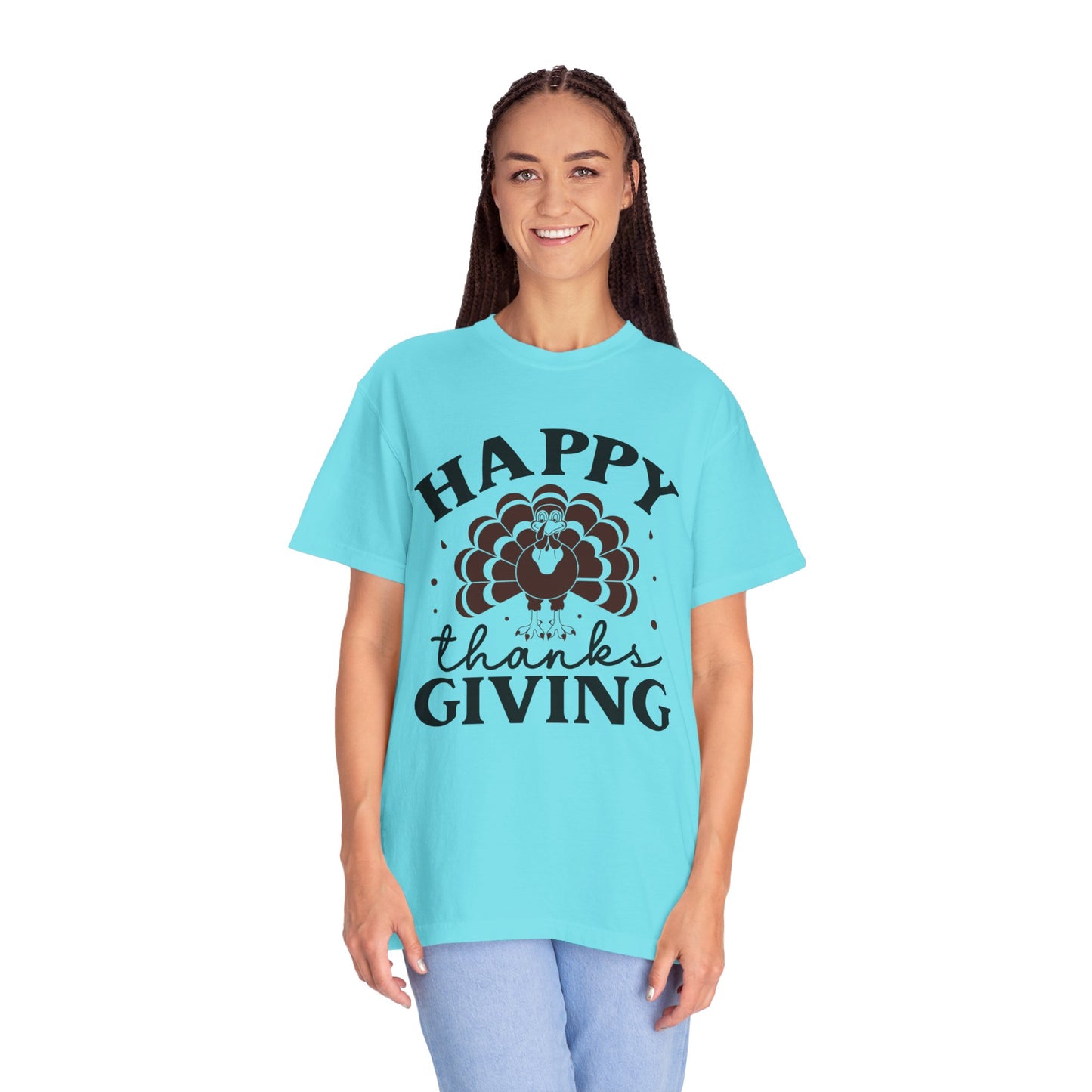 Happy Thanksgiving | Unisex Garment-Dyed T-shirt