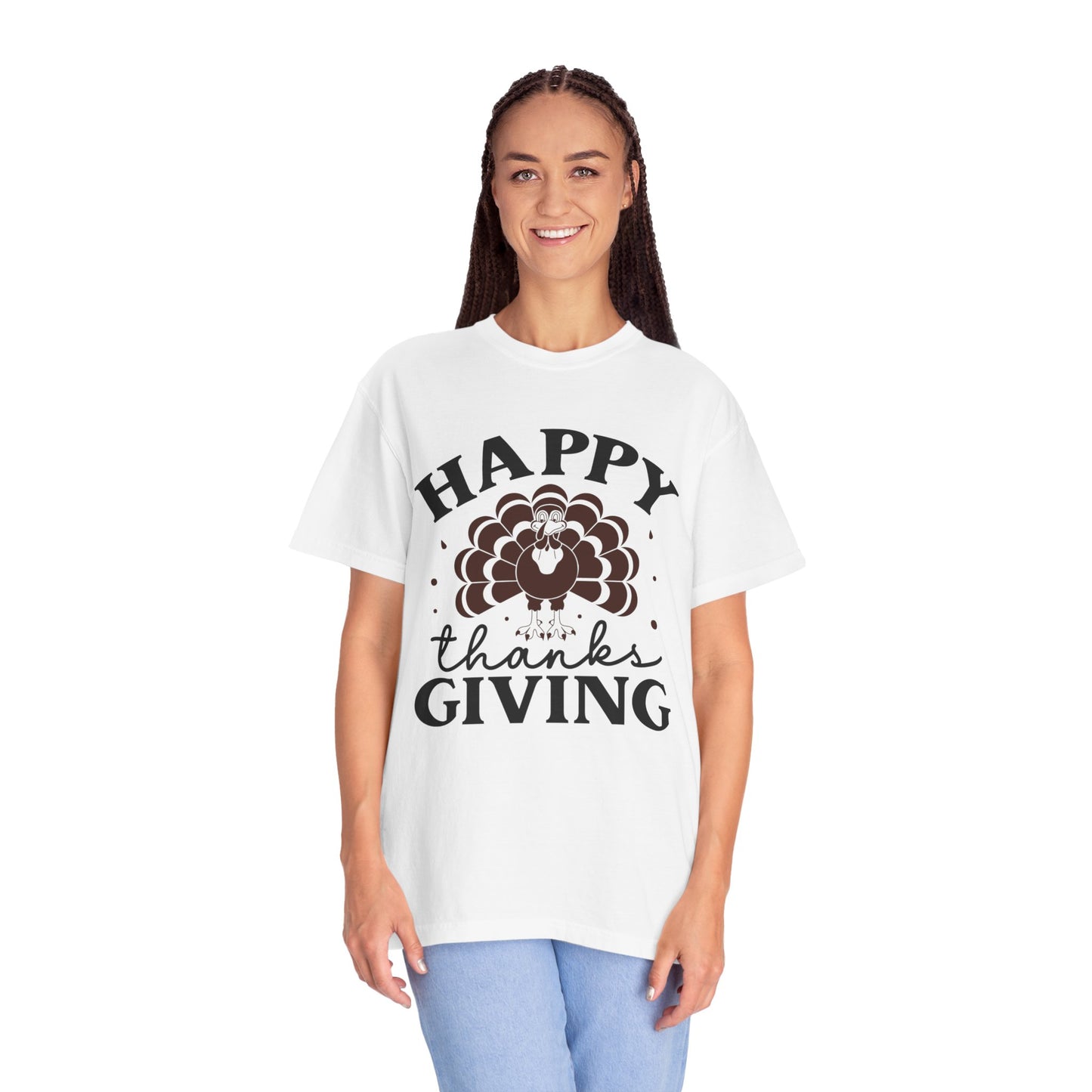 Happy Thanksgiving | Unisex Garment-Dyed T-shirt