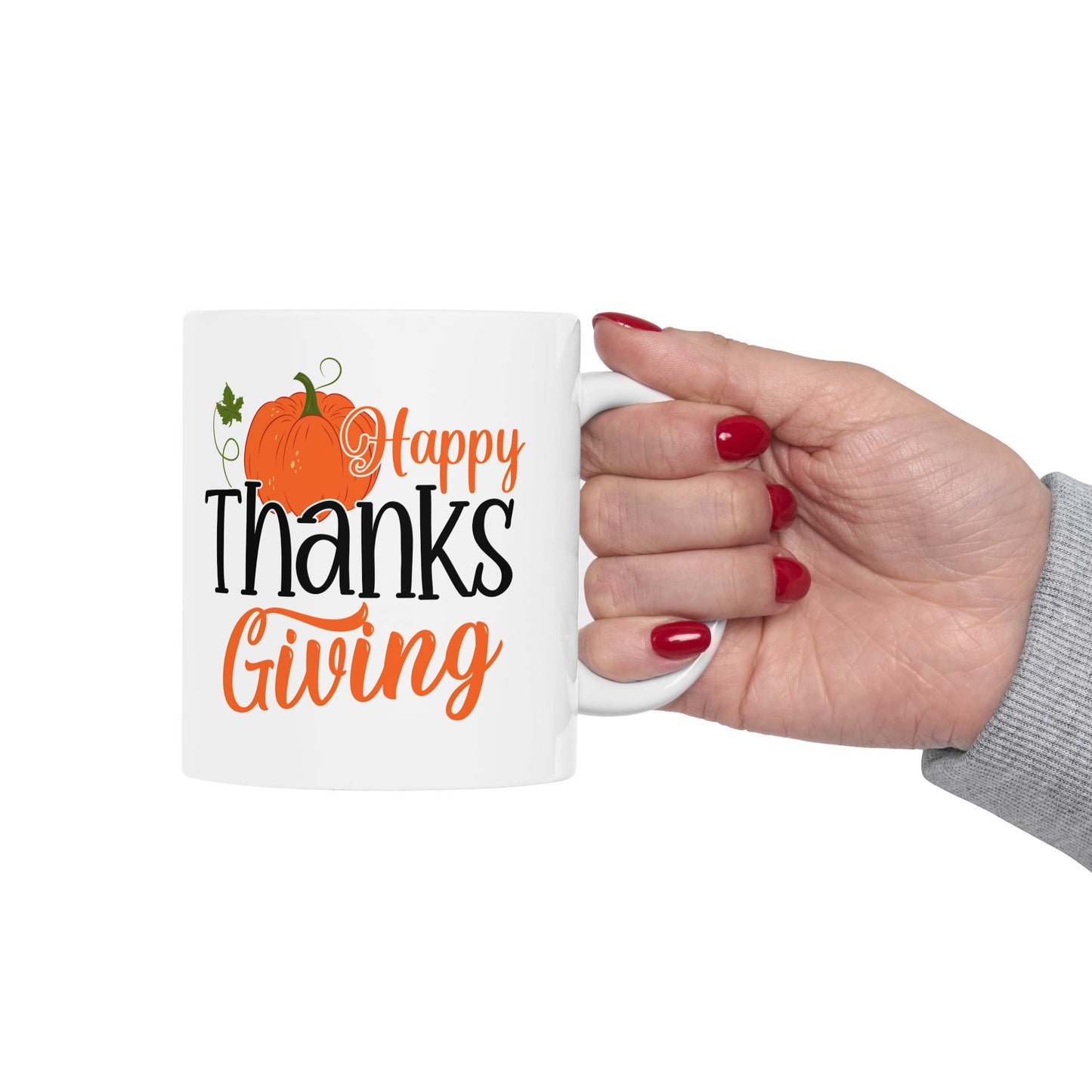 Happy Thanksgiving | Ceramic Mug, (11oz, 15oz)