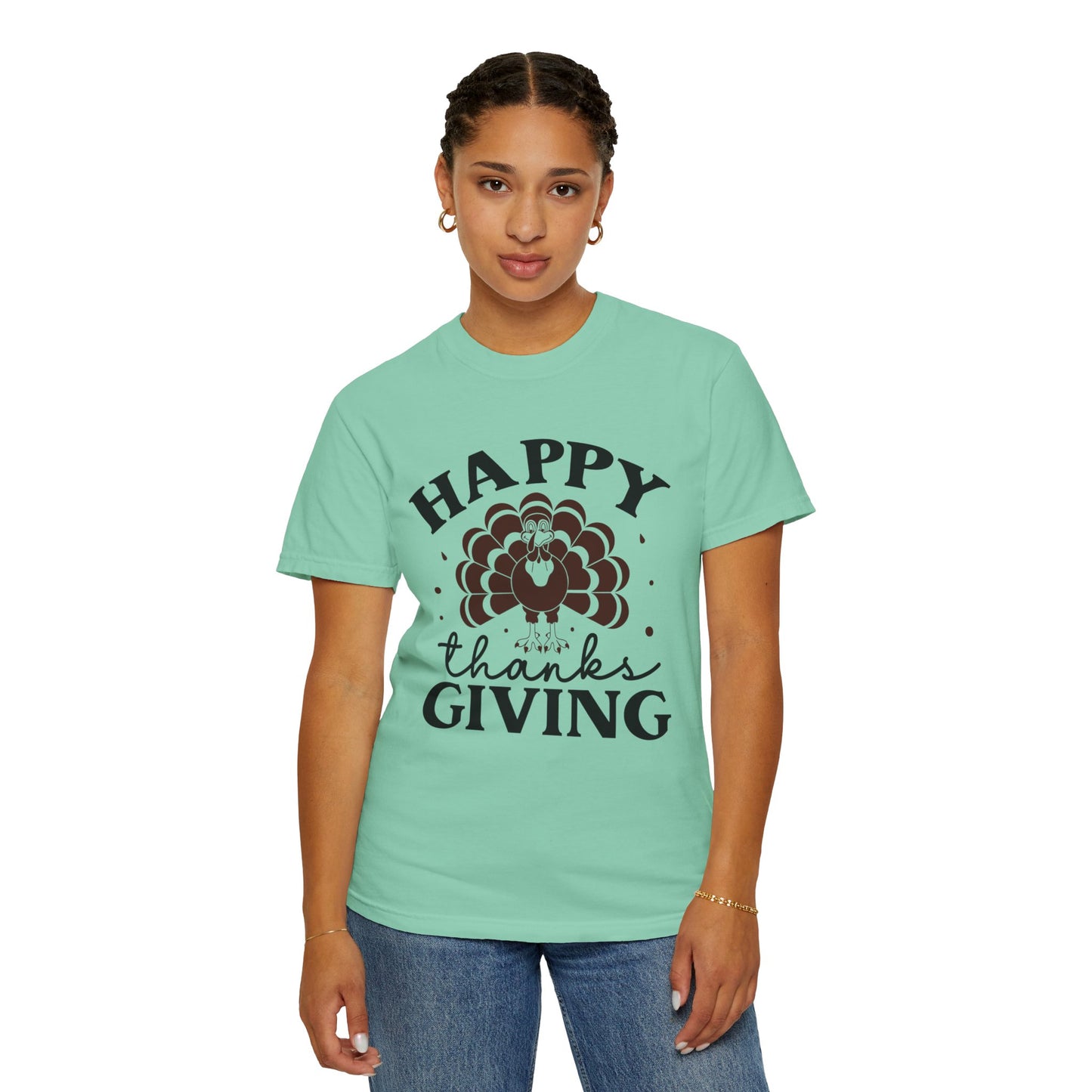 Happy Thanksgiving | Unisex Garment-Dyed T-shirt