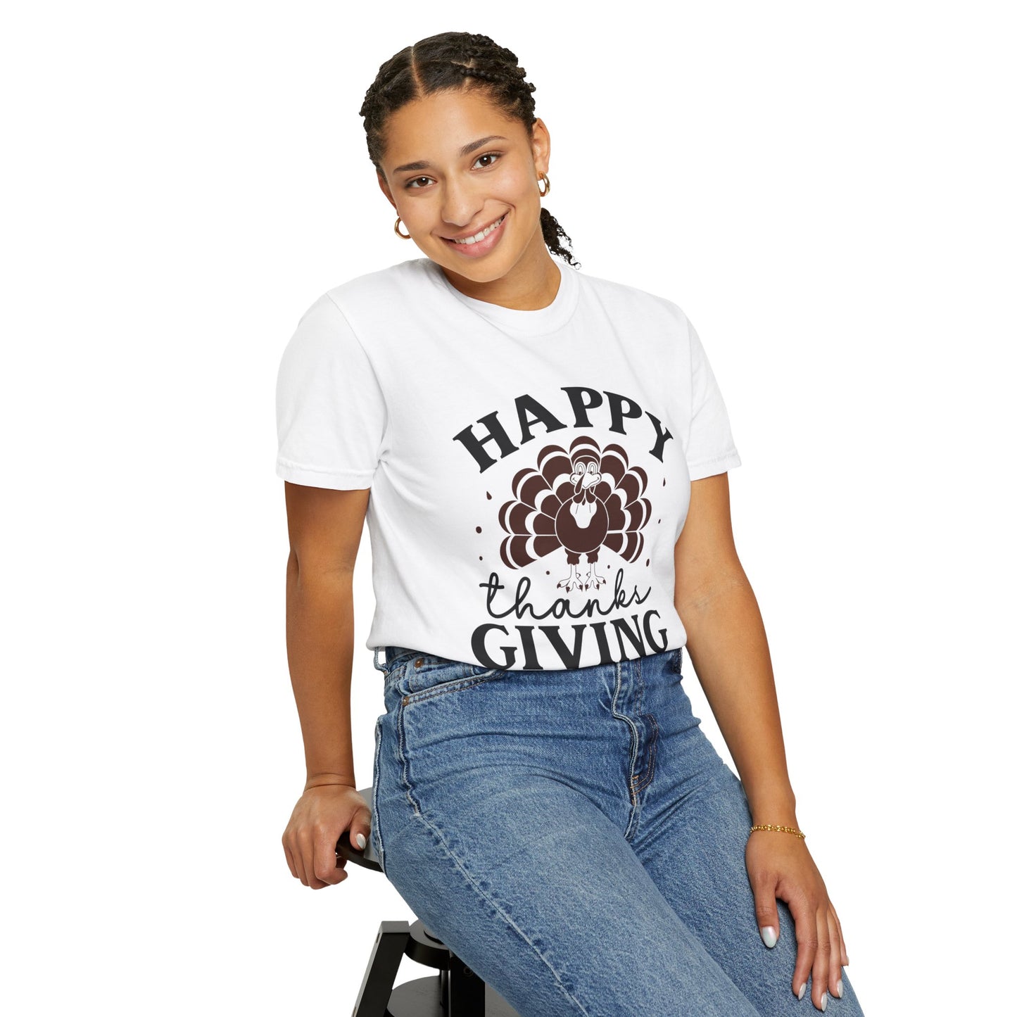 Happy Thanksgiving | Unisex Garment-Dyed T-shirt