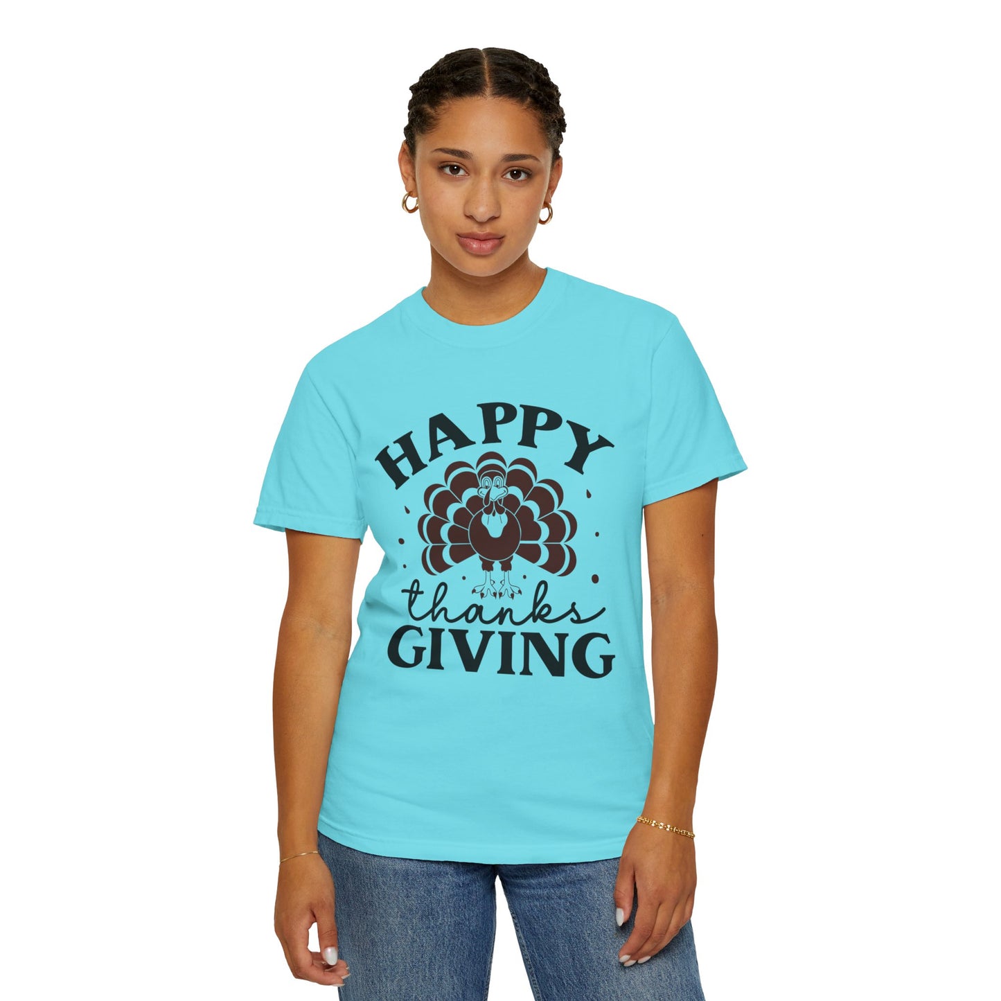 Happy Thanksgiving | Unisex Garment-Dyed T-shirt